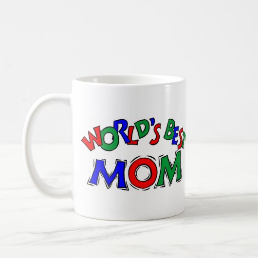 Beste moeder van de wereld koffiemok (Links)