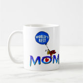 Beste moeder van de wereld koffiemok (Links)