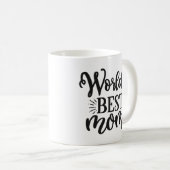 Beste moeder van de wereld koffiemok (Voorkant rechts)