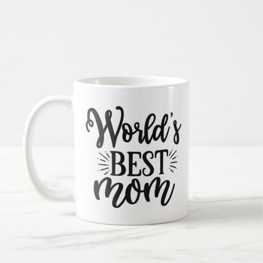 Beste moeder van de wereld koffiemok (Links)