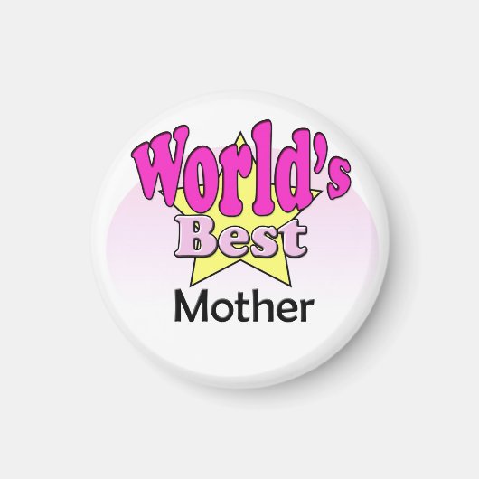 Beste moeder van de wereld magneet (Voorkant)