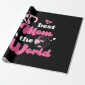 Beste Moeder Van De Wereld Moederdag Cadeaupapier (Uitgerold)
