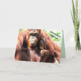 Beste Moeder van de Wereld - Moederdagkaart voor o Kaart