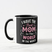 Beste moeder van de wereld mok (Links)