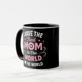 Beste moeder van de wereld mok (Voorkant links)
