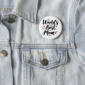 Beste moeder van de wereld ronde button 5,7 cm (In situ)