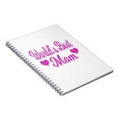 Beste Moeder van de Wereld Roze Notitieboek (Rechterzijde)