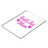 Beste Moeder van de Wereld Roze Notitieboek (Linkerzijde)