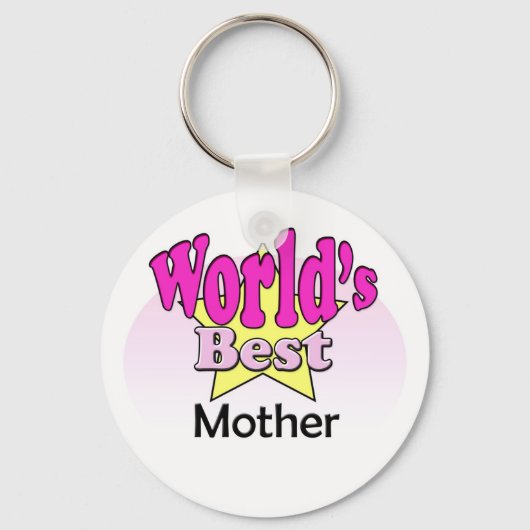 Beste Moeder van de Wereld Sleutelhanger (Voorkant)