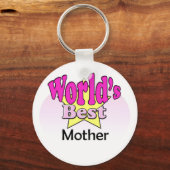 Beste Moeder van de Wereld Sleutelhanger (Voorkant)