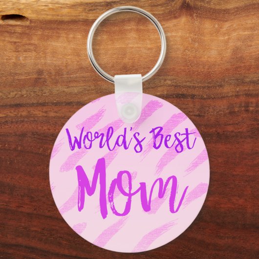 Beste moeder van de wereld sleutelhanger (Voorkant)