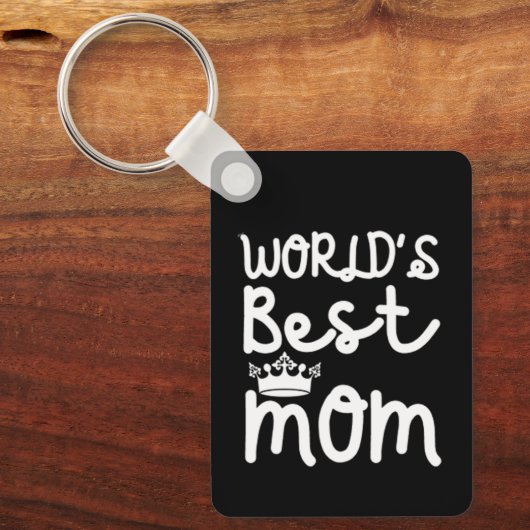 Beste moeder van de wereld sleutelhanger (Voorkant)