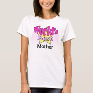 Beste moeder van de wereld t-shirt