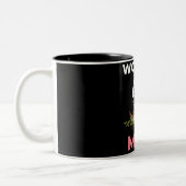 Beste Moeder van de Wereld Tweekleurige Koffiemok (Links)