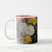 Beste moeder van de wereld tweekleurige koffiemok (Links)