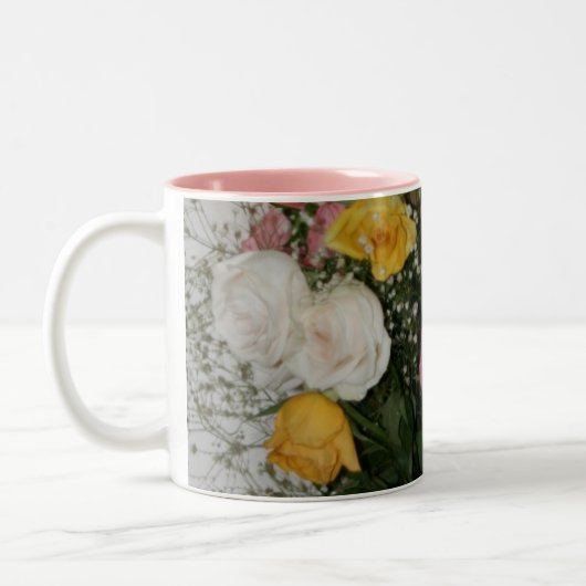 Beste moeder van de wereld tweekleurige koffiemok (Links)