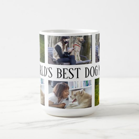 Beste Moeder van de Wereld voor Honden Mok, Gepers Koffiemok (Center)