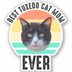 Beste Moeder van een Tuxedo Kat Ooit Sticker