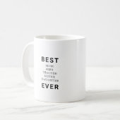 Beste moeder vrouw leraar zuster Daughter Ooster Koffiemok (Voorkant links)