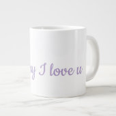 Beste moederdag cadeau grote koffiekop (Voorkant rechts)
