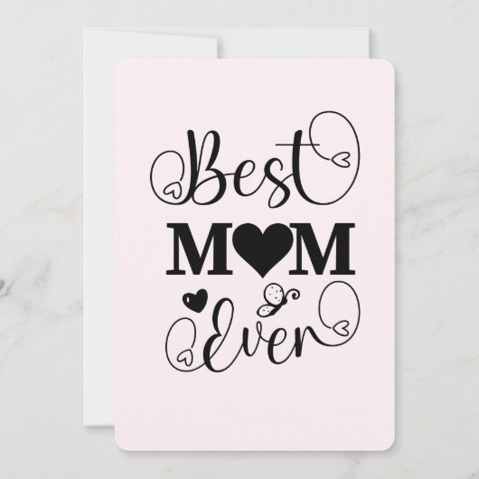 Beste moederdag cadeaubon die je kunt vinden kaart (Achterkant)