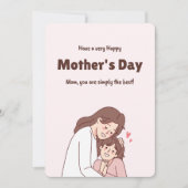 Beste moederdag cadeaubon die je kunt vinden kaart (Voorkant)