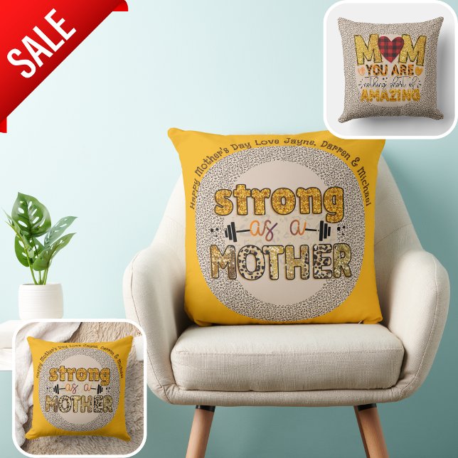 BESTE Moederdag Gift Eva! Personeelsvriendelijke m Kussen (Creator heeft geüpload)