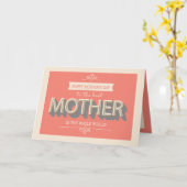 Beste Moederdag Kaart (Gele Bloem)