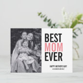 Beste Moederdag-kaart voor mama Kaart (Staand voorkant)
