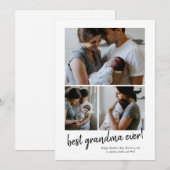 beste Moederdag ooit Feestdagenkaart (Voorkant / Achterkant)