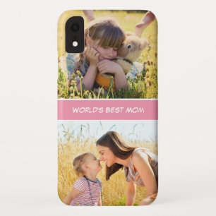 Beste Moederdag ter wereld - Aangepaste foto's cad iPhone XR Hoesje