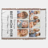 Beste Moederdag van de Fotocollage van Mam Ever Deken (Voorkant)