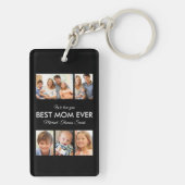 Beste Moederdag van de Fotocollage van Mam Ever Sleutelhanger (achterkant)