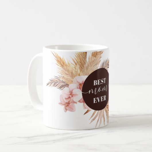 Beste Moederdag van het Manuscript van Mam Ever Pa Koffiemok (Voorkant links)