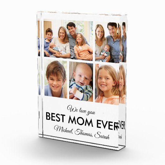 Beste Moederdag van Mam Ever Foto Collage (Rechts)