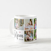 Beste Moederdag van Mam Ever Foto Collage Koffiemok (Voorkant links)