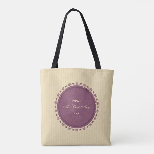 Beste  Moederdag van mama | CANVAS TAS (Achterkant)