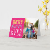 Beste Moederdag voor mama Kaart (Gele Bloem)