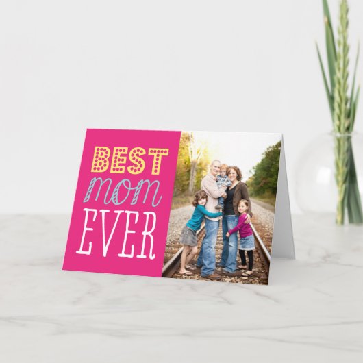 Beste Moederdag voor mama Kaart (Voorkant)