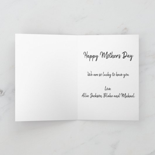 Beste Moederdag voor mamma ooit fotocollage (Binnen)