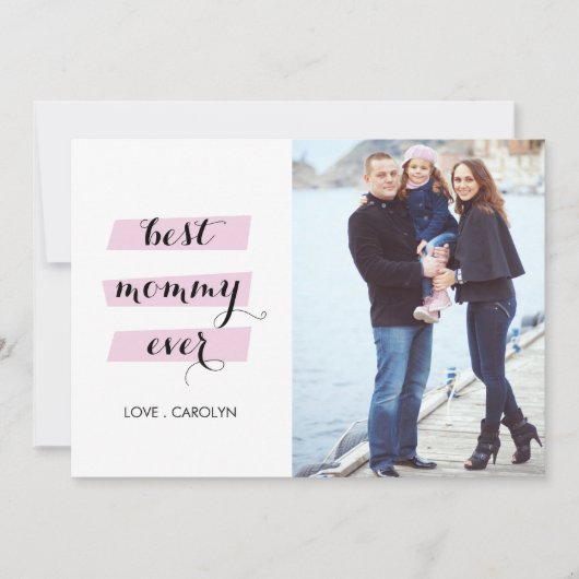 Beste Moederdag voor mammie Kaart (Voorkant)