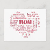 Beste moederkwaliteiten en moederkenmerken Invi Briefkaart (Voorkant)