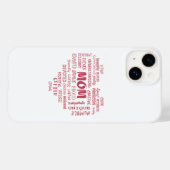 Beste moederkwaliteiten en moederkenmerken Invi Case-Mate iPhone Case (Achterkant (horizontaal))