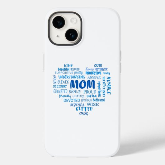 Beste moederkwaliteiten en moederkenmerken Invi Case-Mate iPhone Case (Achterkant)