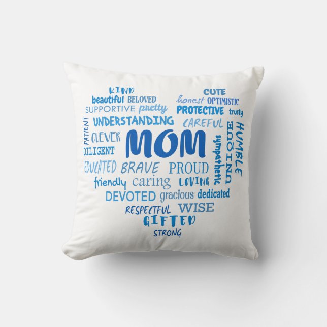 Beste moederkwaliteiten en moederkenmerken Invi Kussen (Voorkant)