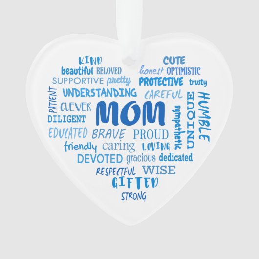 Beste moederkwaliteiten en moederkenmerken Invi Ornament (voorkant)