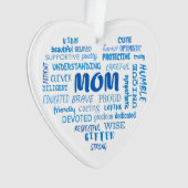Beste moederkwaliteiten en moederkenmerken Invi Ornament (voorkant)