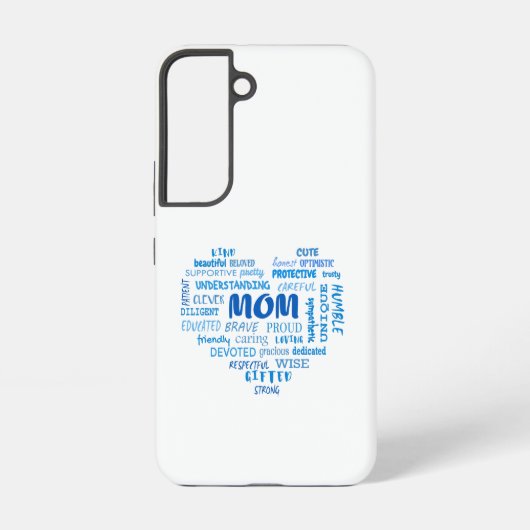 Beste moederkwaliteiten en moederkenmerken Invi Samsung Galaxy Hoesje (Achterkant)