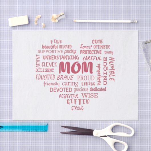 Beste moederkwaliteiten en moederkenmerken Invi Tissuepapier (Craft)