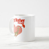 Beste moederonderscheiding koffiemok (Voorkant links)